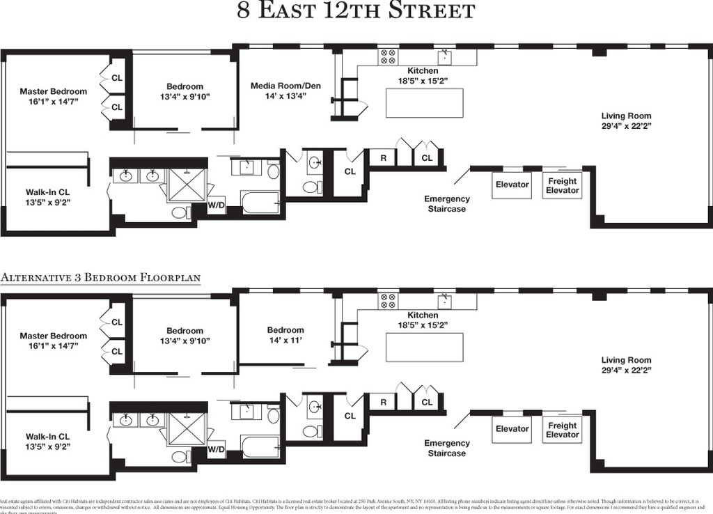 3 Bedroom 3 Bath Condo 2,320 Sq Ft in New York