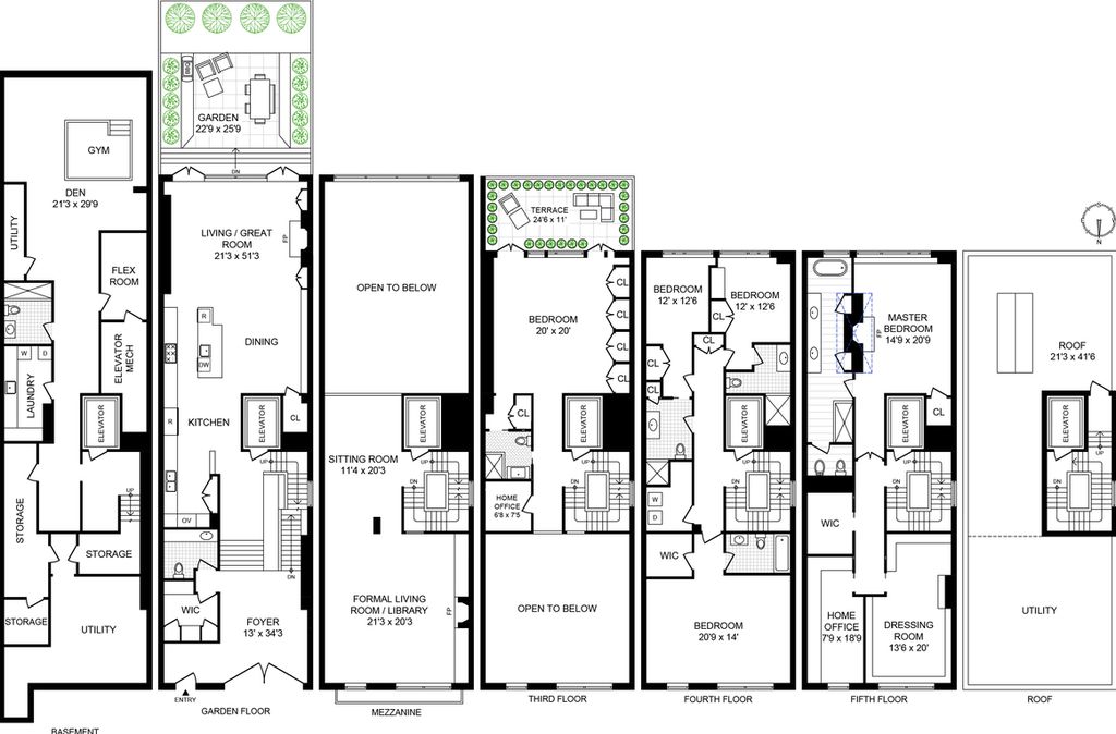 5 Bedroom 7 Bath Home 10,000 Sq Ft in New York