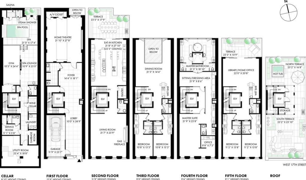 5 Bed 12 Bath Home 11,000 Sq Ft Buyer Match in Zip 10011